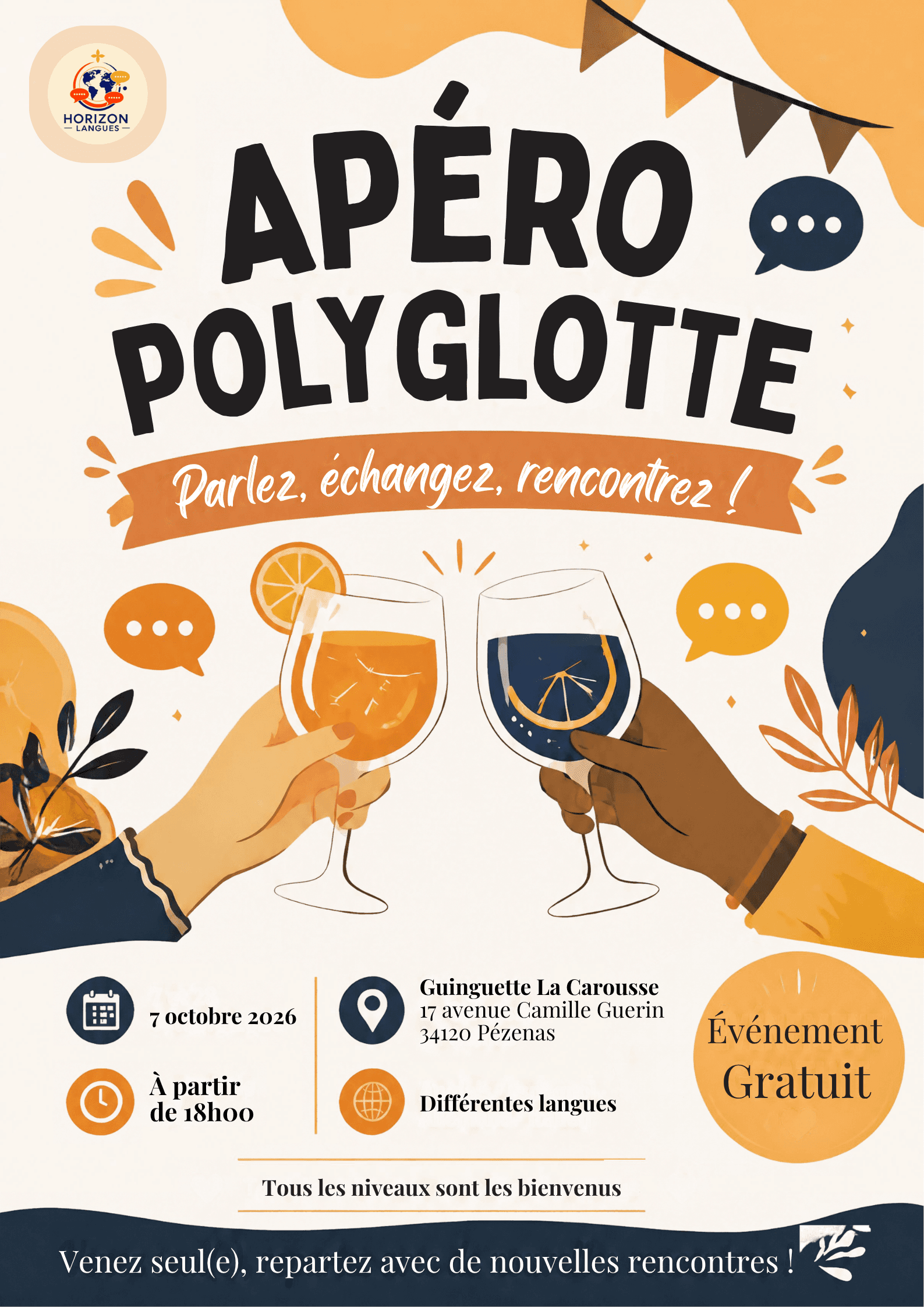 Photo de Apéro Polyglotte